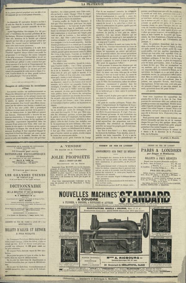 
						Affichage en mode lecture de la page
					