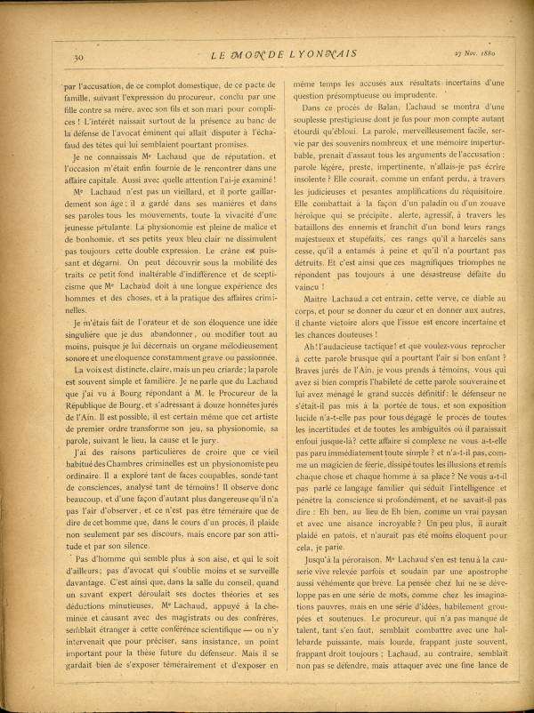 
						Affichage en mode lecture de la page
					