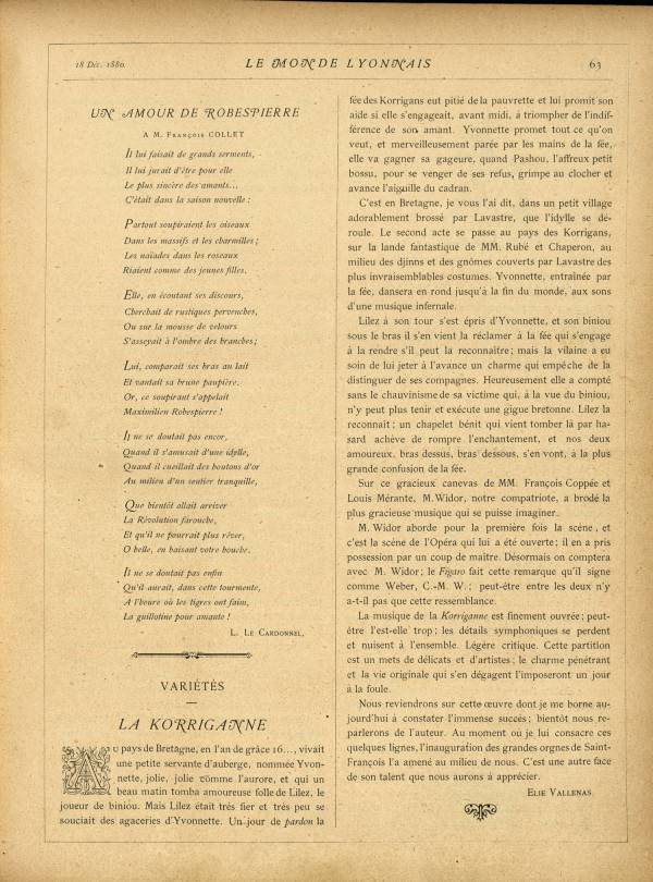 
						Affichage en mode lecture de la page
					