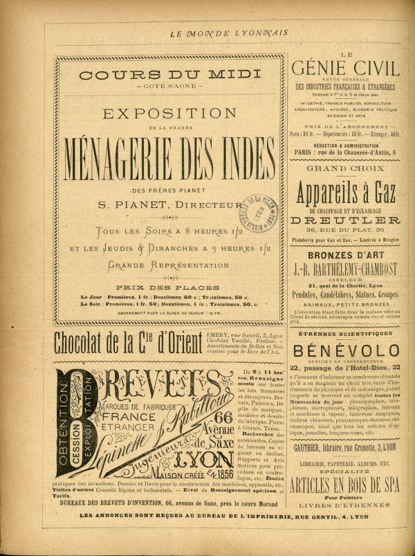 
						Affichage en mode lecture de la page
					