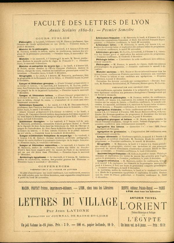 
						Affichage en mode lecture de la page
					