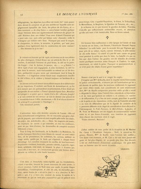 
						Affichage en mode lecture de la page
					