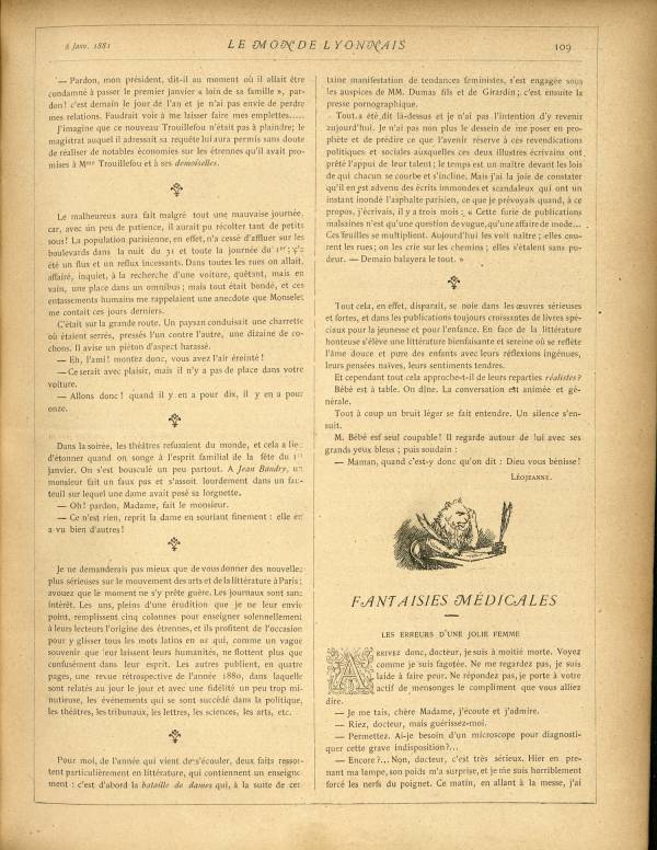 
						Affichage en mode lecture de la page
					