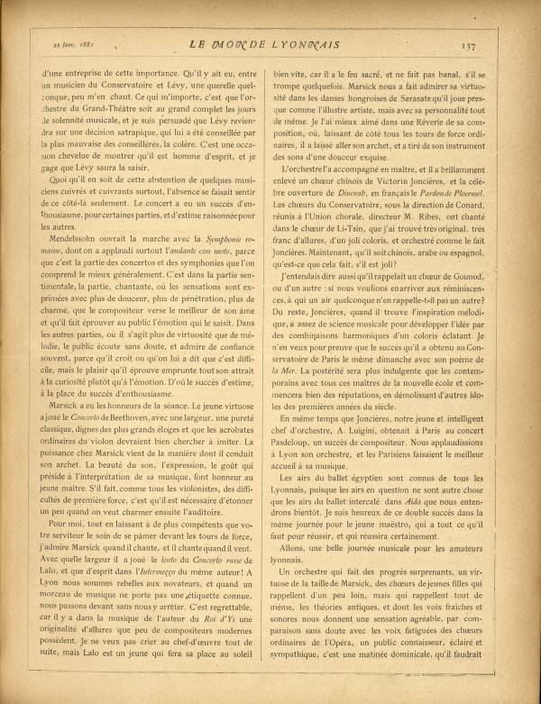 
						Affichage en mode lecture de la page
					