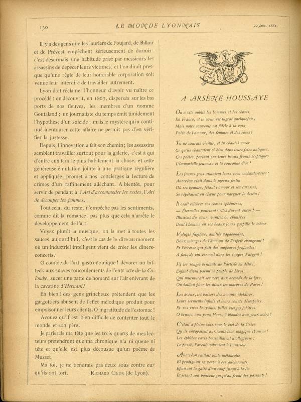 
						Affichage en mode lecture de la page
					