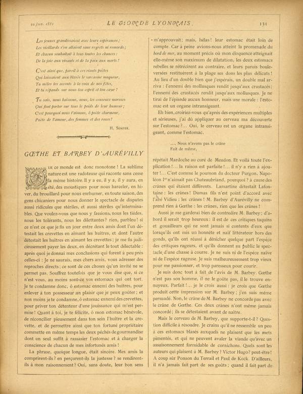 
						Affichage en mode lecture de la page
					