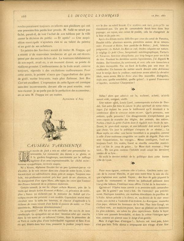 
						Affichage en mode lecture de la page
					