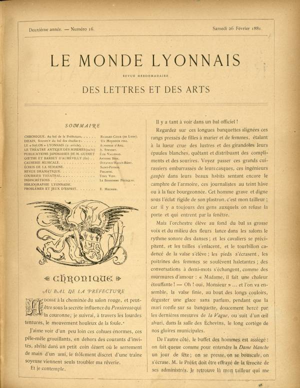 
						Affichage en mode lecture de la page
					