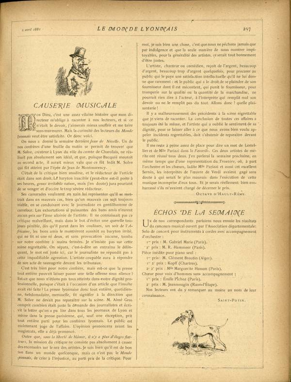 
						Affichage en mode lecture de la page
					