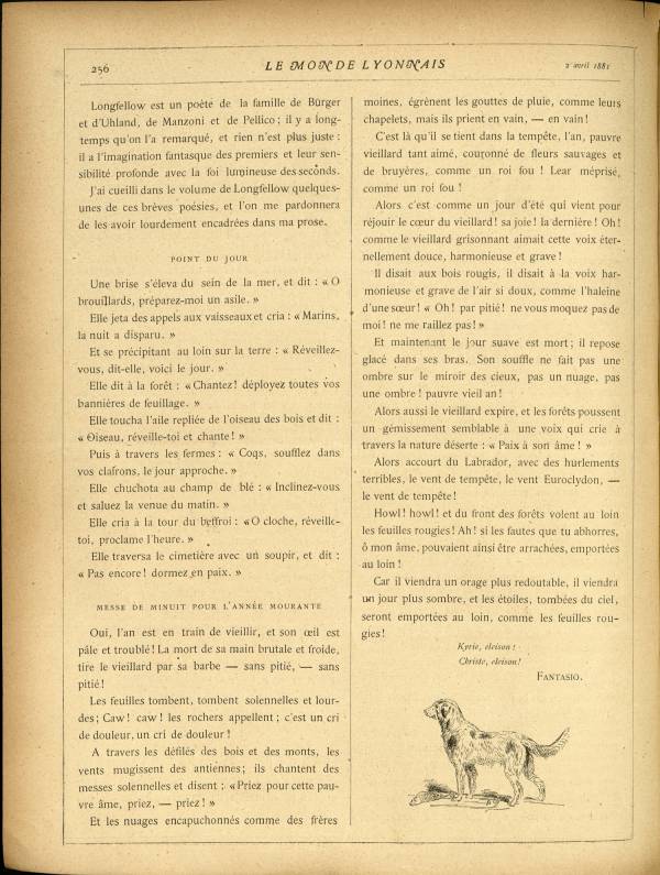 
						Affichage en mode lecture de la page
					