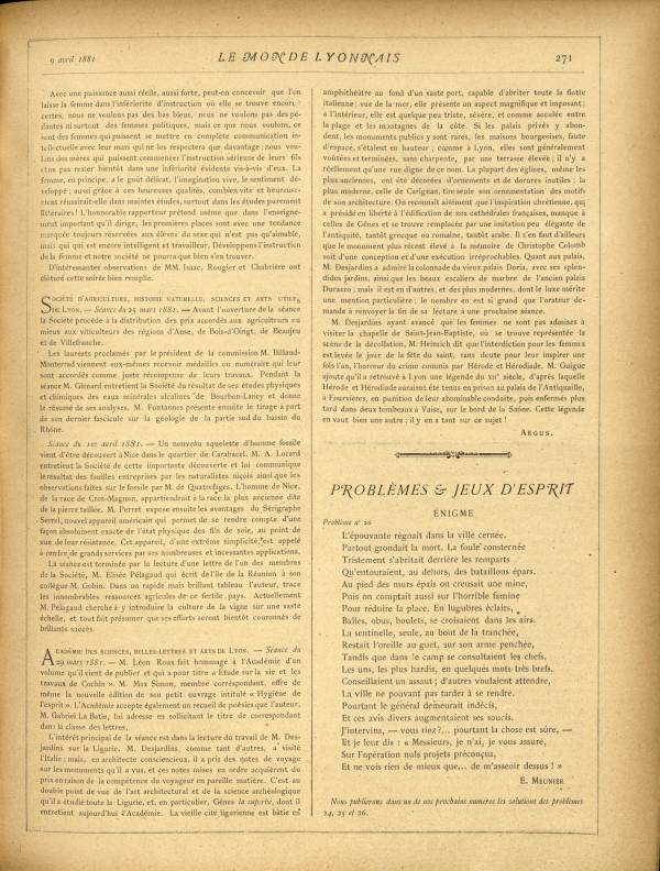 
						Affichage en mode lecture de la page
					