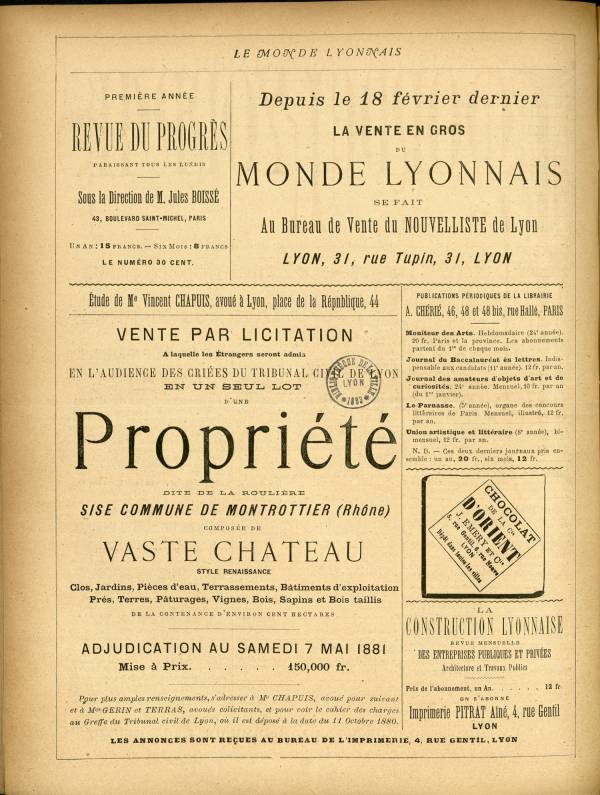 
						Affichage en mode lecture de la page
					