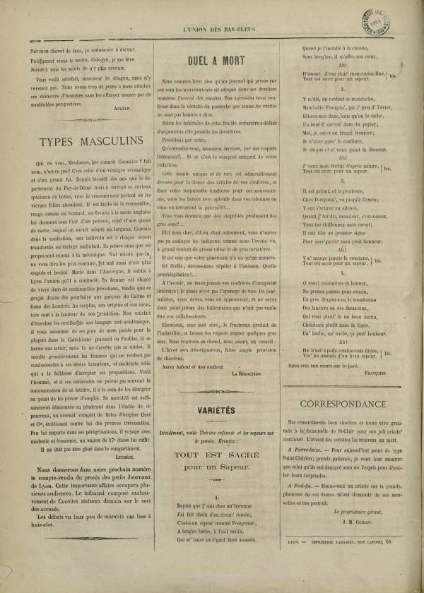 
						Affichage en mode lecture de la page
					