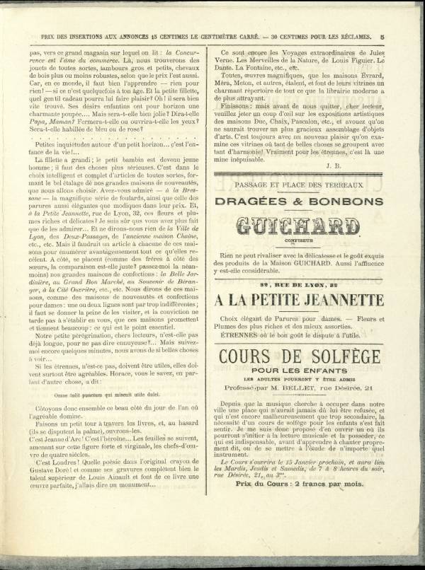 
						Affichage en mode lecture de la page
					