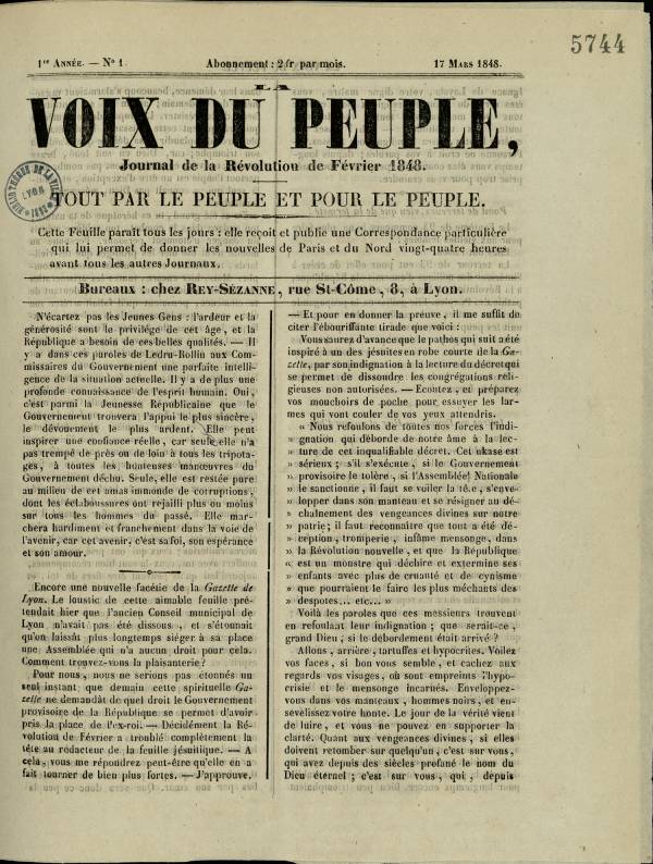 
						Affichage en mode lecture de la page
					