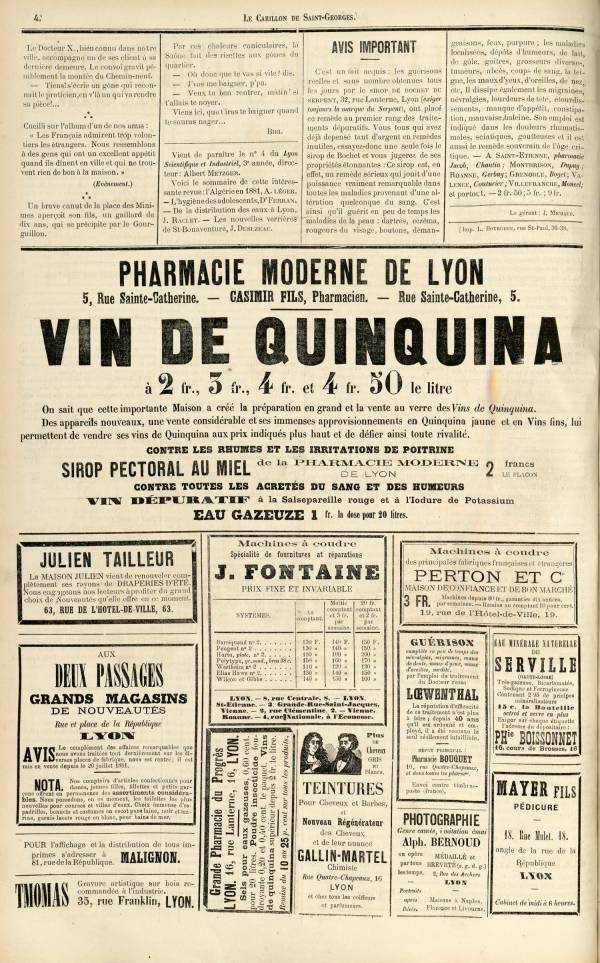 
						Affichage en mode lecture de la page
					