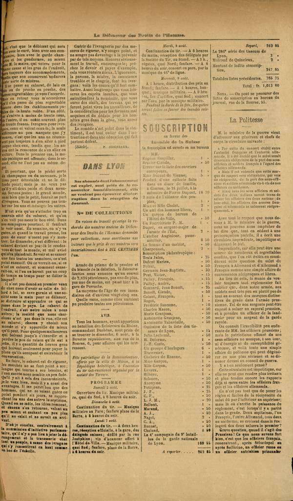 
						Affichage en mode lecture de la page
					