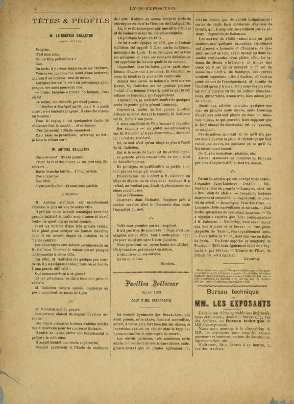 
						Affichage en mode lecture de la page
					