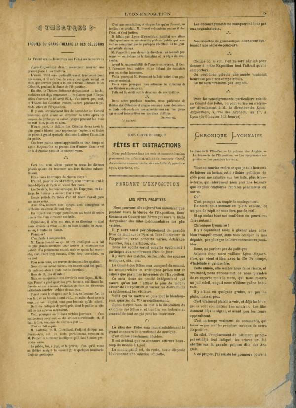 
						Affichage en mode lecture de la page
					