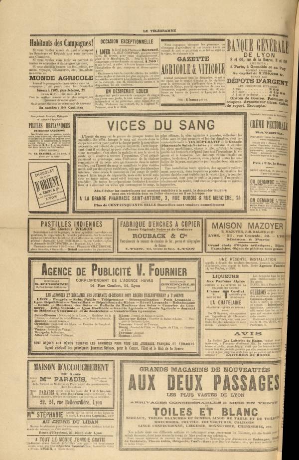 
						Affichage en mode lecture de la page
					