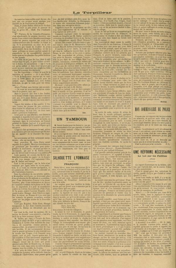 
						Affichage en mode lecture de la page
					