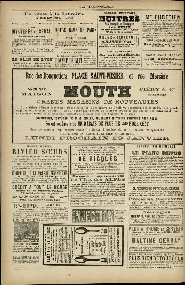 
						Affichage en mode lecture de la page
					