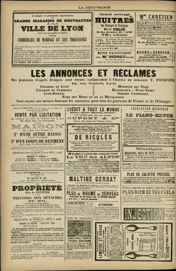 
						Affichage en mode lecture de la page
					