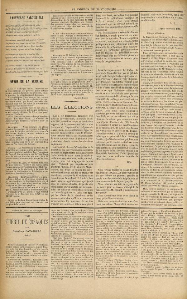 
						Affichage en mode lecture de la page
					