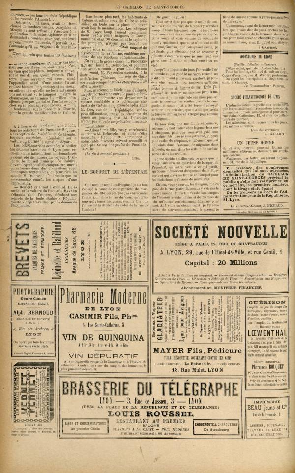 
						Affichage en mode lecture de la page
					