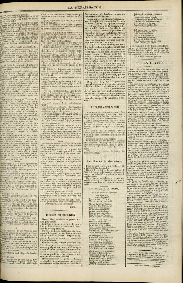 
						Affichage en mode lecture de la page
					