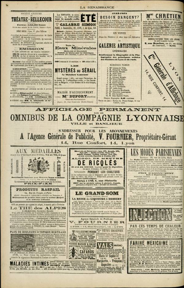 
						Affichage en mode lecture de la page
					