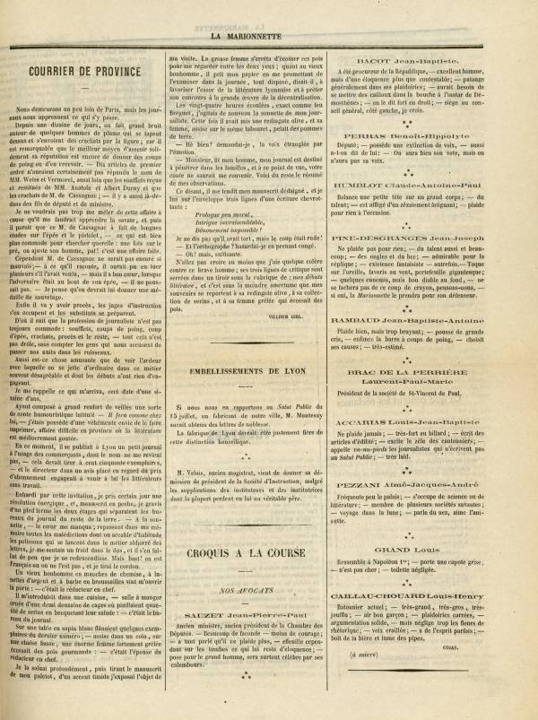 
						Affichage en mode lecture de la page
					
