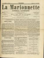 La Marionnette, Première année - N°14