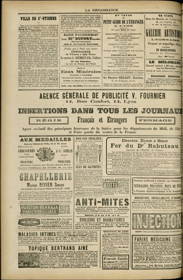 
						Affichage en mode lecture de la page
					