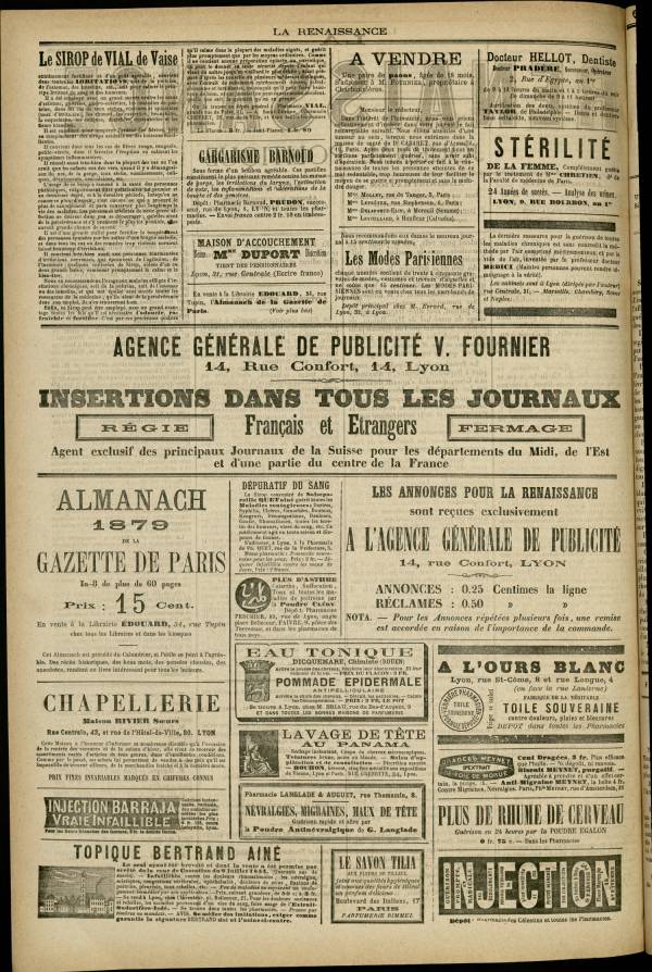 
						Affichage en mode lecture de la page
					