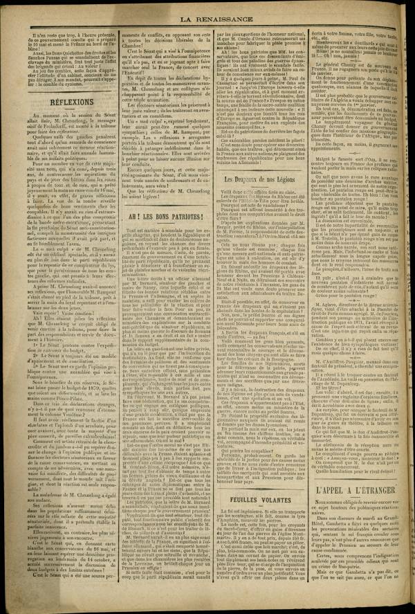 
						Affichage en mode lecture de la page
					