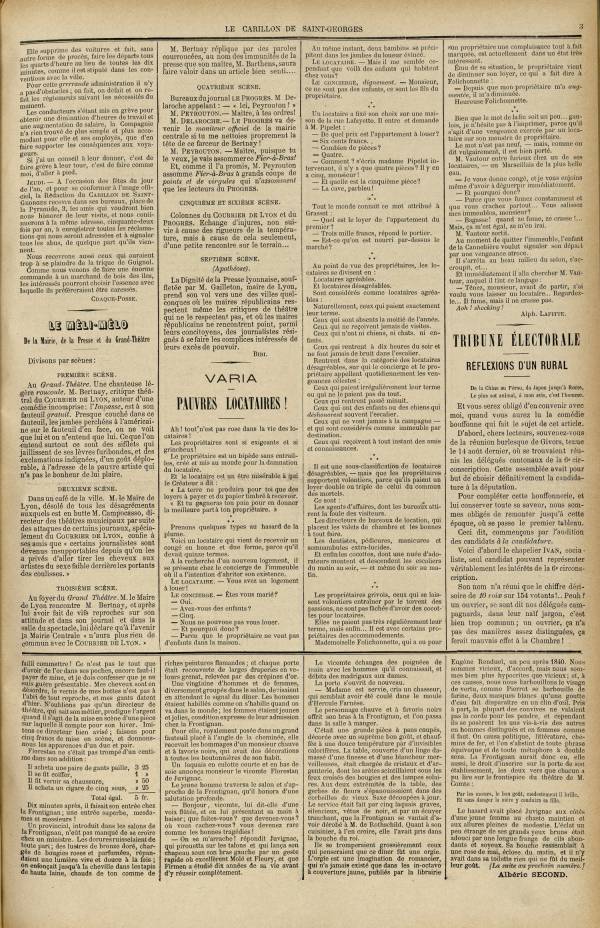 
						Affichage en mode lecture de la page
					