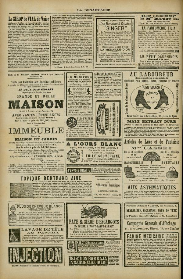 
						Affichage en mode lecture de la page
					
