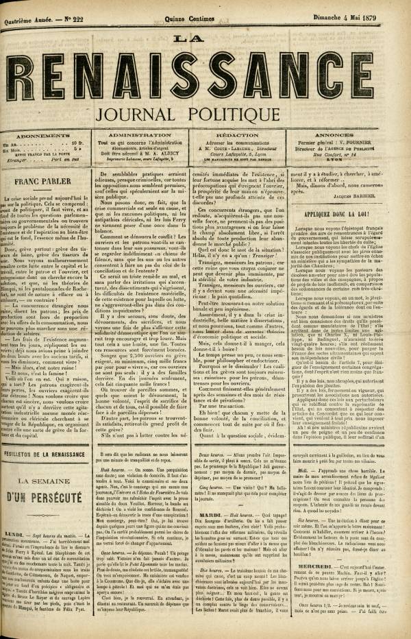 
						Affichage en mode lecture de la page
					