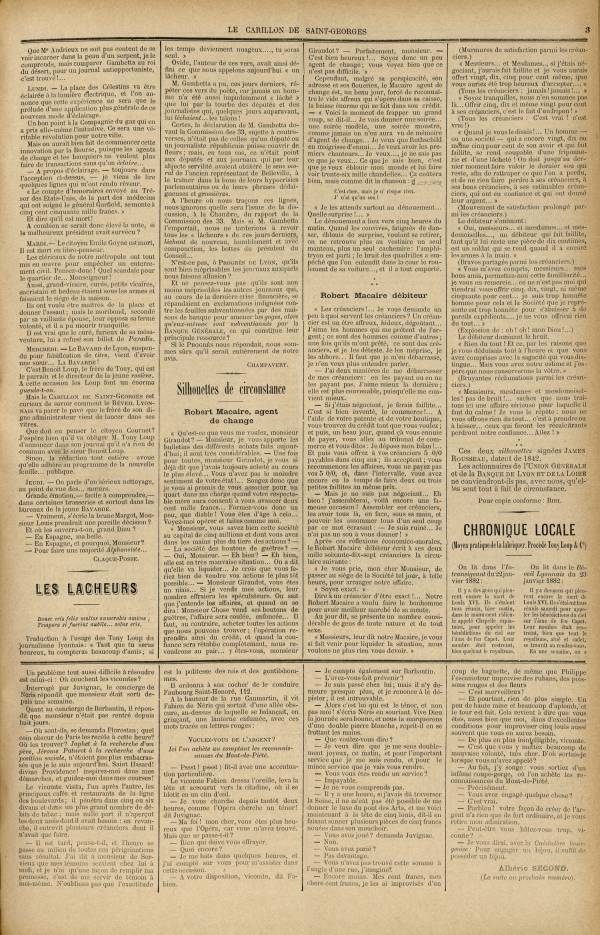 
						Affichage en mode lecture de la page
					