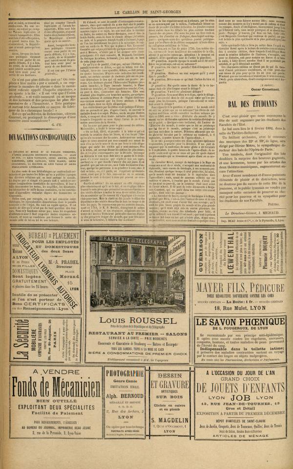 
						Affichage en mode lecture de la page
					