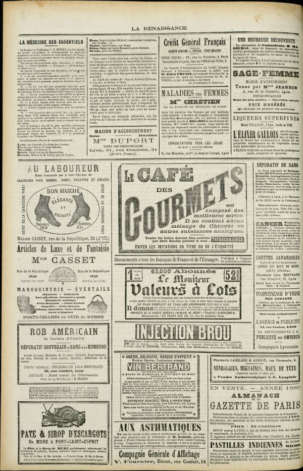 
						Affichage en mode lecture de la page
					