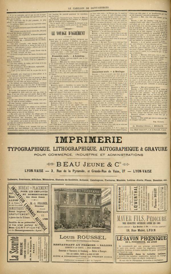 
						Affichage en mode lecture de la page
					