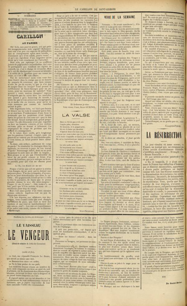 
						Affichage en mode lecture de la page
					