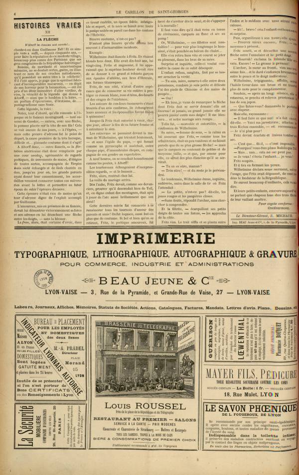 
						Affichage en mode lecture de la page
					