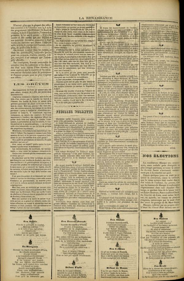 
						Affichage en mode lecture de la page
					