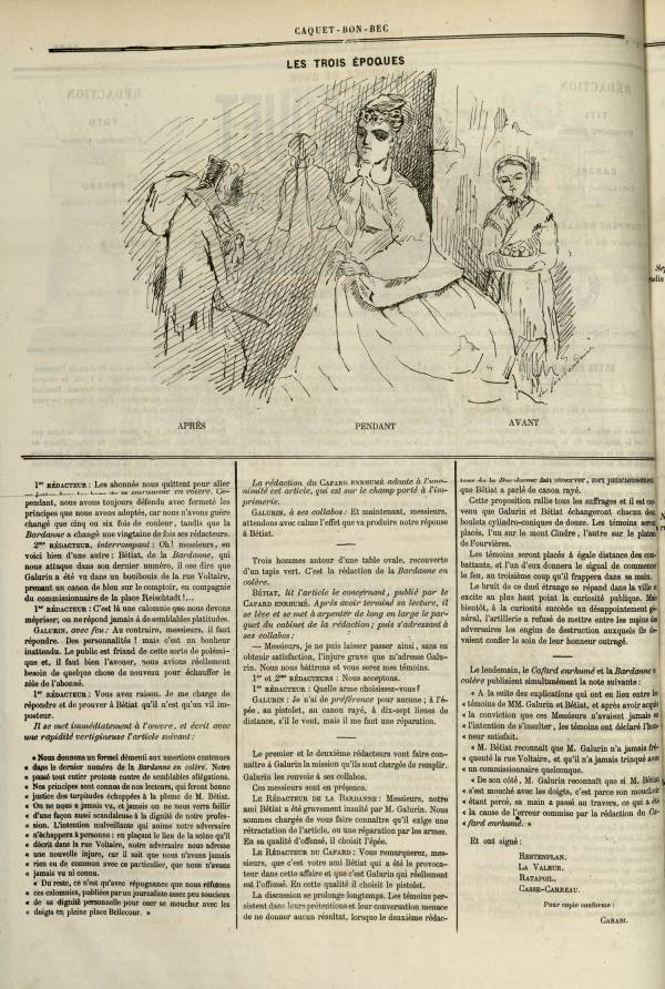 
						Affichage en mode lecture de la page
					