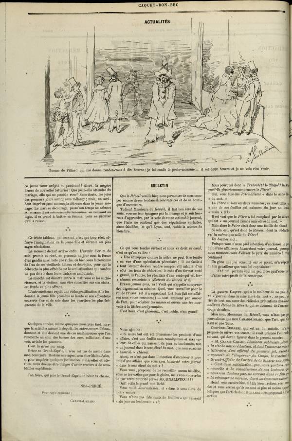 
						Affichage en mode lecture de la page
					