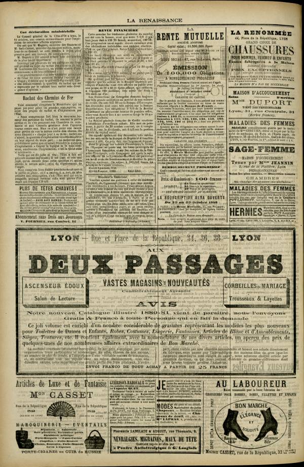 
						Affichage en mode lecture de la page
					