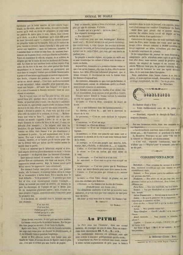 
						Affichage en mode lecture de la page
					